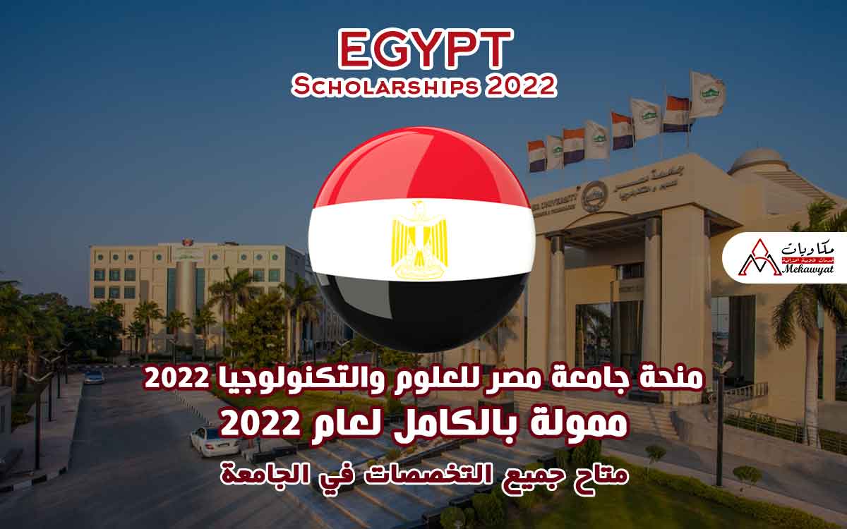 Read more about the article منحة جامعة مصر للعلوم والتكنولوجيا 2022