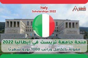منحة جامعة تريست في إيطاليا 2022