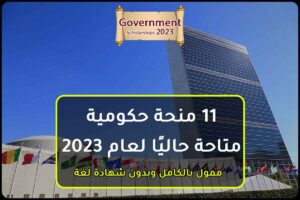11 منحة حكومية متاحة حاليًا لعام 2023