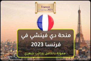منحة دي فينشي في فرنسا 2023