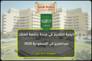 كيفية التقديم في منحة جامعة الملك عبدالعزيز في السعودية 2023