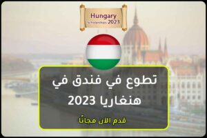 تطوع في فندق في هنغاريا 2023