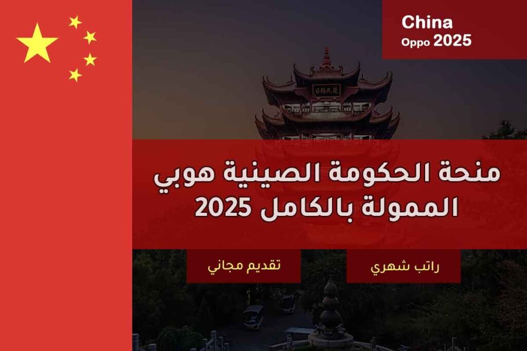 منحة الحكومة الصينية هوبي الممولة بالكامل 2025