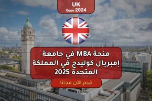 منحة MBA في جامعة إمبريال كوليدج في المملكة المتحدة 2025