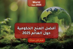 أفضل المنح الحكومية حول العالم 2025